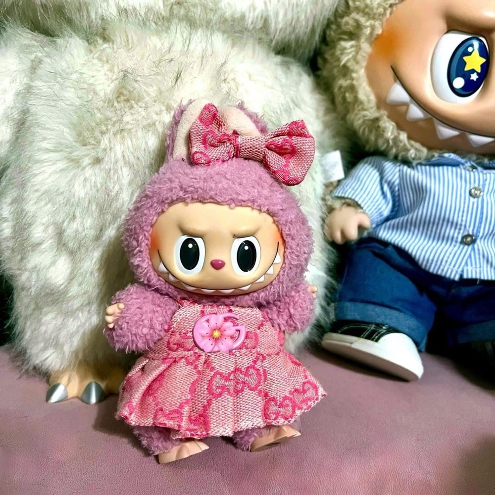 Pink Labubu Luxury Clothes / Dress